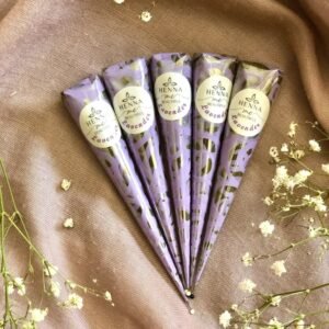 3 Natural Henna Cones
